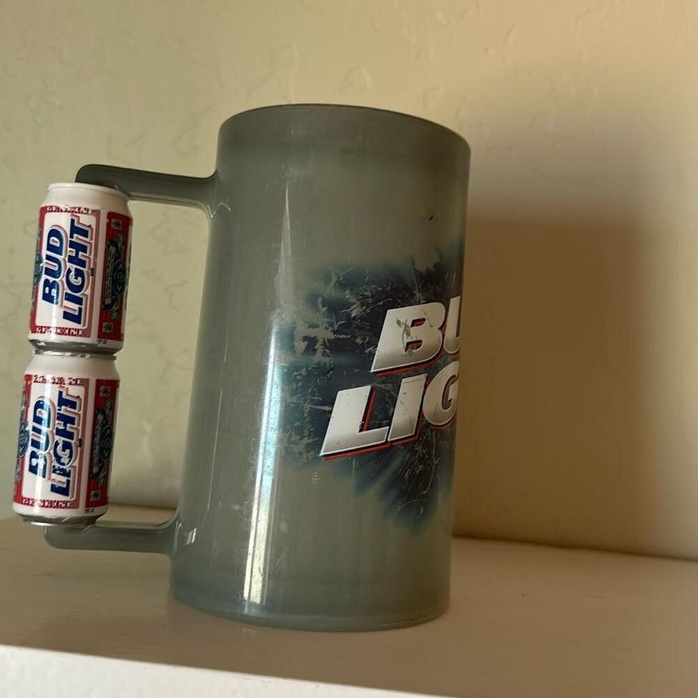 Bud Light freeze mug